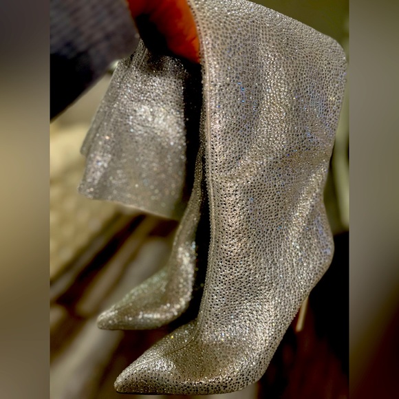 INC Rhinestone Boots - Picture 8 of 8